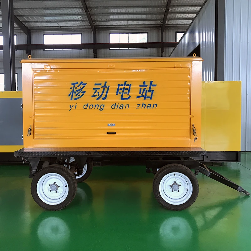 Mobilny generator przyczep